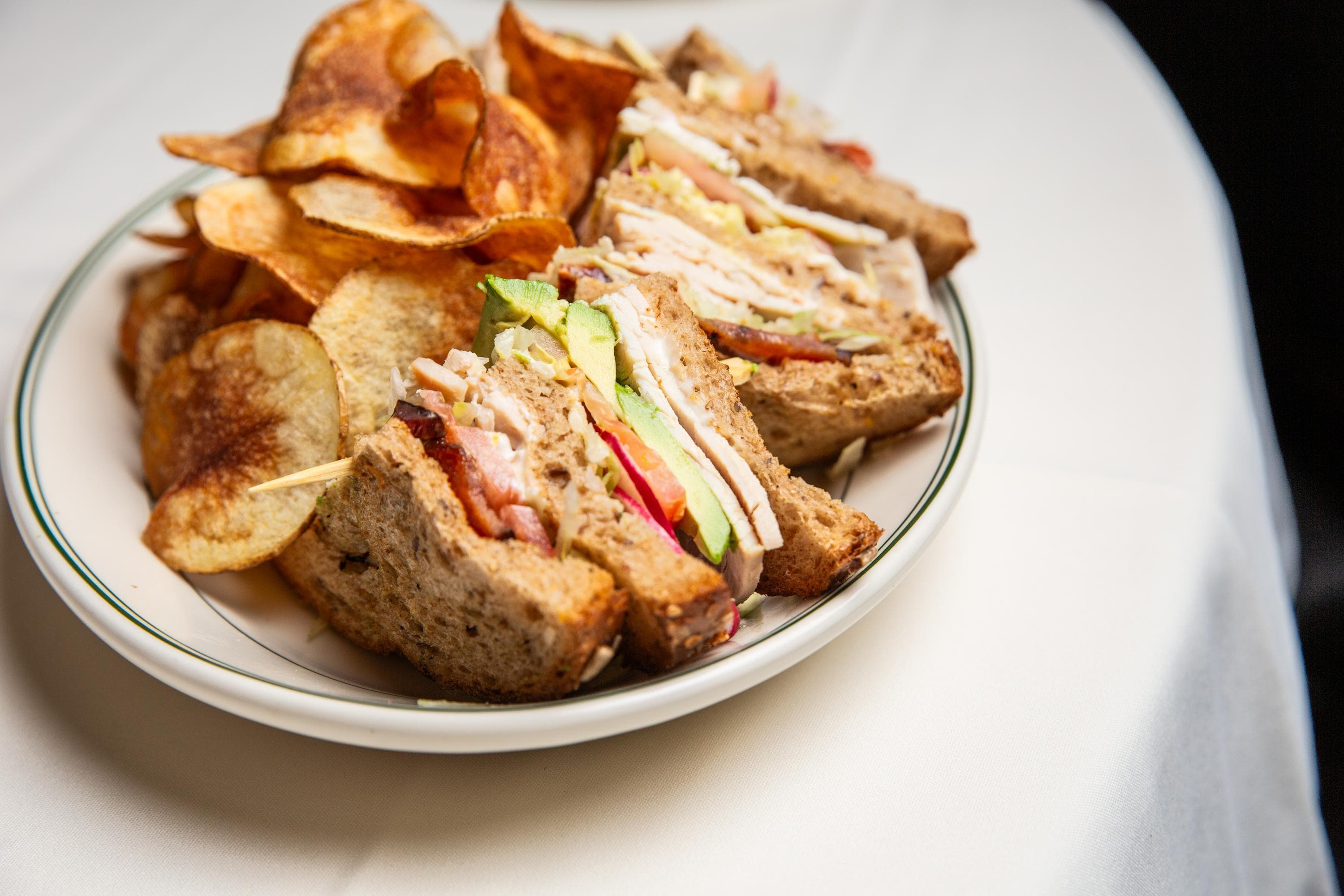 image of Roasted Turkey & Avocado Club