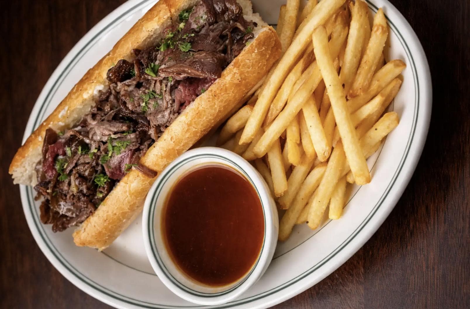 image of Dry Aged Rib Eye Sandwich*