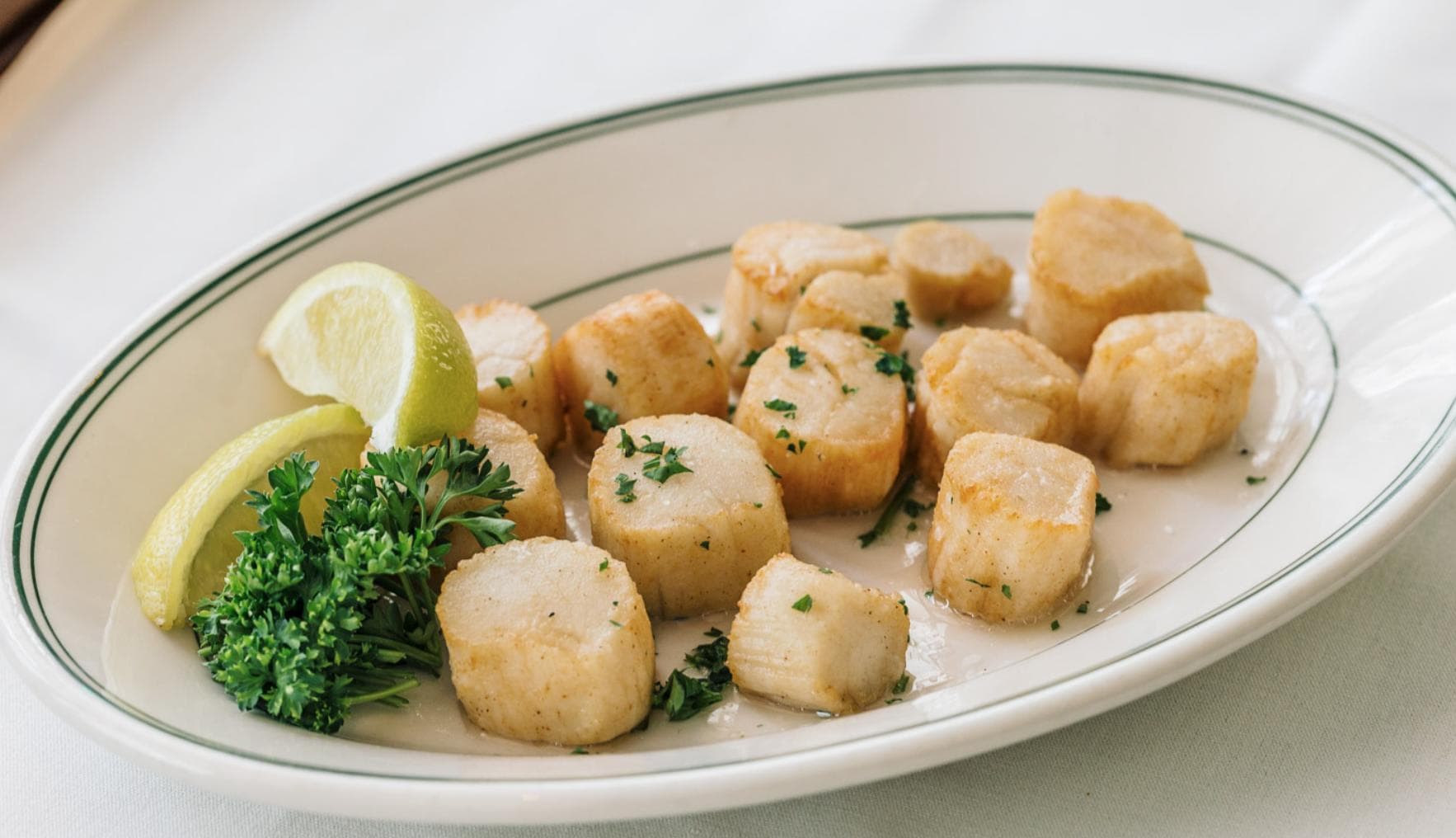 image of Butter-Poached Sea Scallops