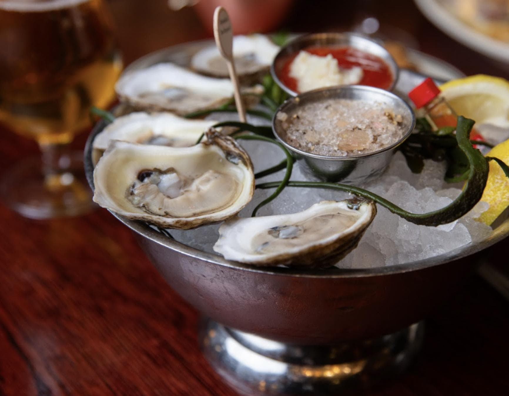 image of Oysters on the Half Shell*