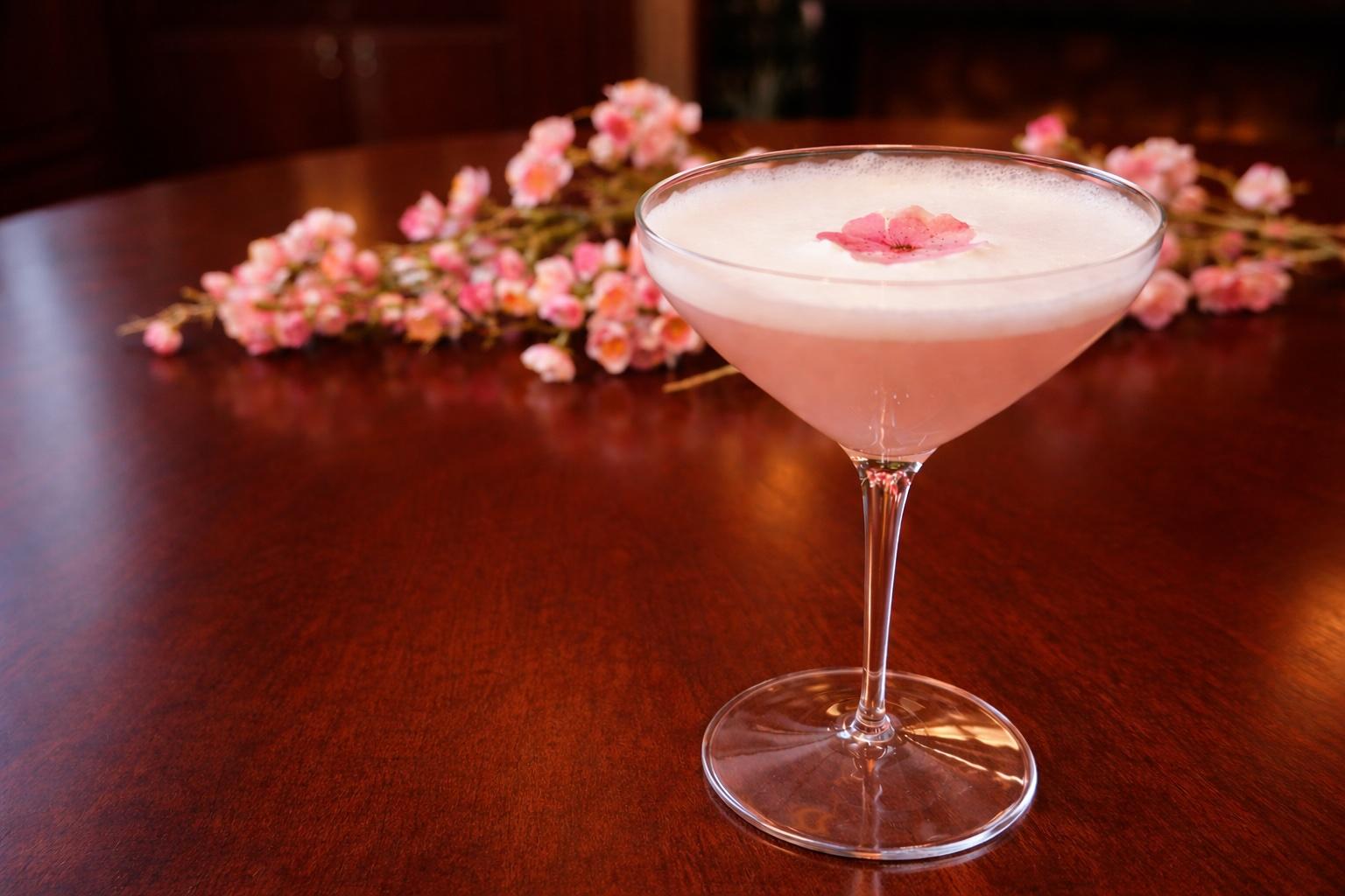 cherry blossom cocktail